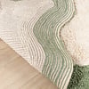Wasbaar vloerkleed - Hazy Groen/Creme - thumbnail 6