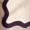 Wasbaar vloerkleed - Hazy Paars/Creme - thumbnail 4