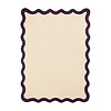 Wasbaar vloerkleed - Hazy Paars/Creme - thumbnail 1