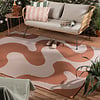 Buitenkleed - Summer Swirl Terra - thumbnail