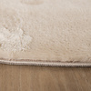 Rond laagpolig vloerkleed - Cozy Beige  - thumbnail 5