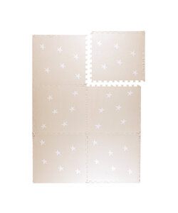 Foam puzzelmat - Alfie Stars Grijs/Beige