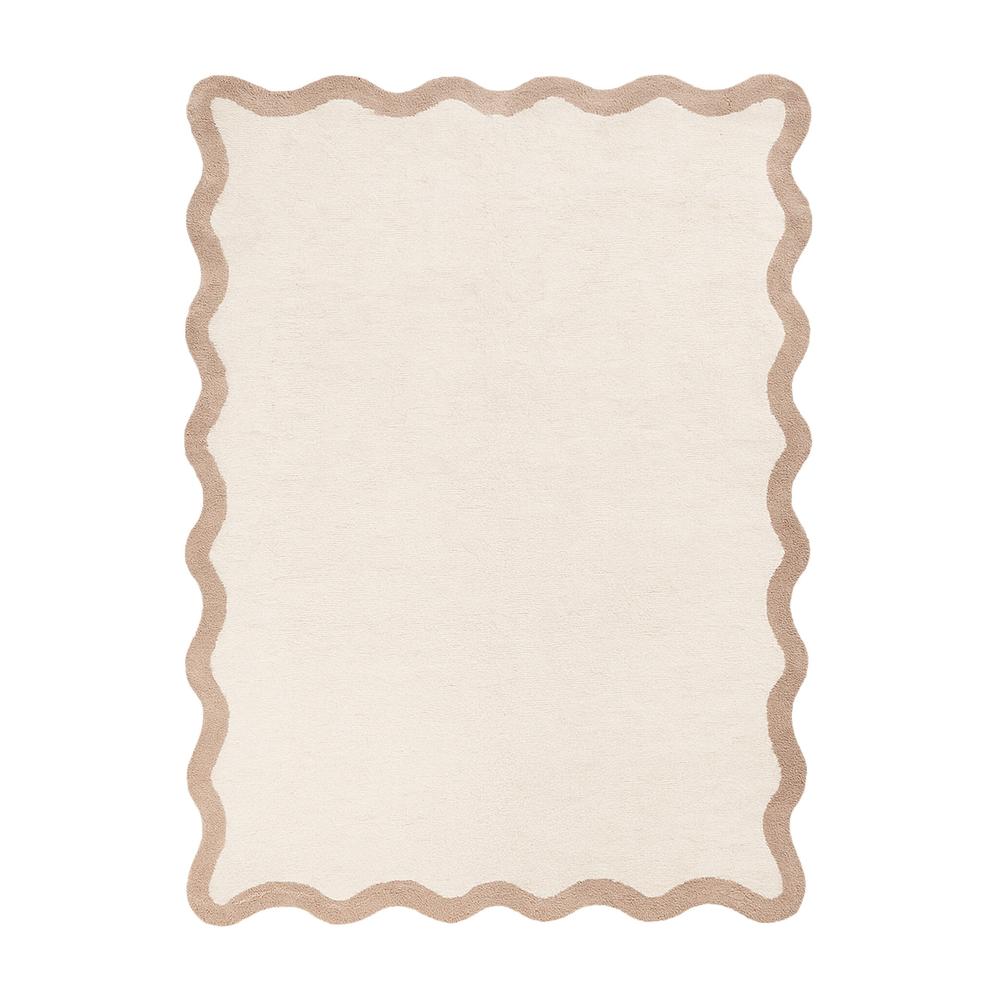 Wasbaar vloerkleed - Hazy Beige/Creme - sfeer