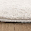 Zacht laagpolig vloerkleed - Cozy Pebble Wit - thumbnail 4