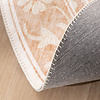 Rond Vloerkleed Bloemen - Celine Terracotta - thumbnail 5