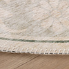 Rond Vloerkleed Bloemen - Celine Groen - thumbnail 4