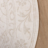Rond Vloerkleed Bloemen - Celine Creme - thumbnail 3