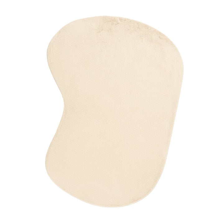 Zacht laagpolig vloerkleed - Cozy Ripple Creme