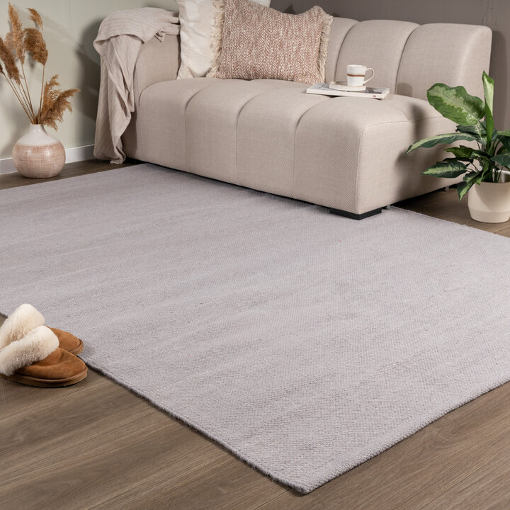 Wollen vloerkleed - Reno Grijs