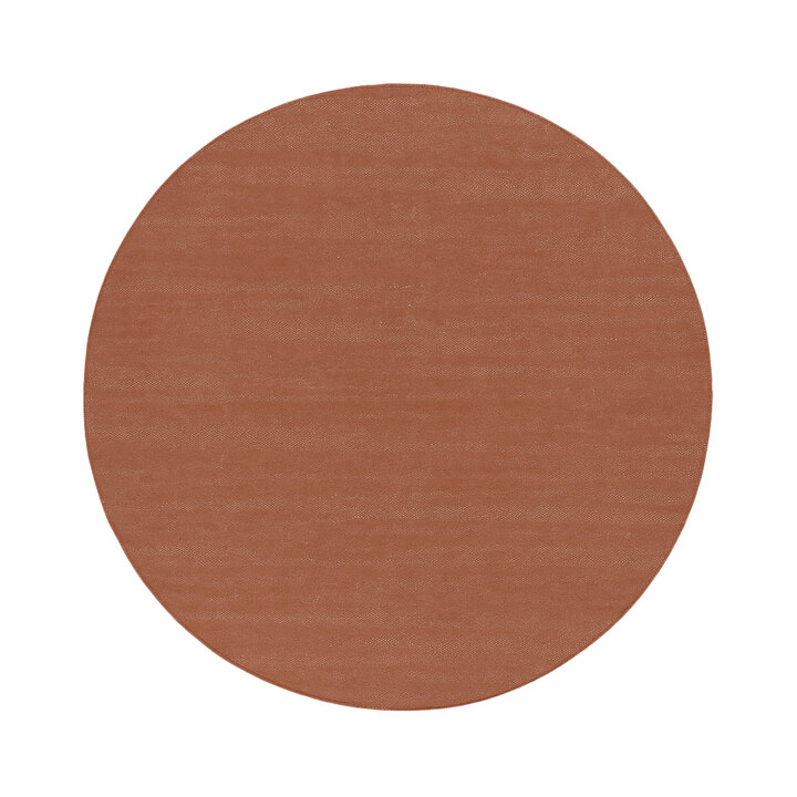 Rond wollen vloerkleed - Reno Bruin