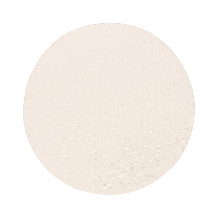 Rond wollen vloerkleed - Reno Creme