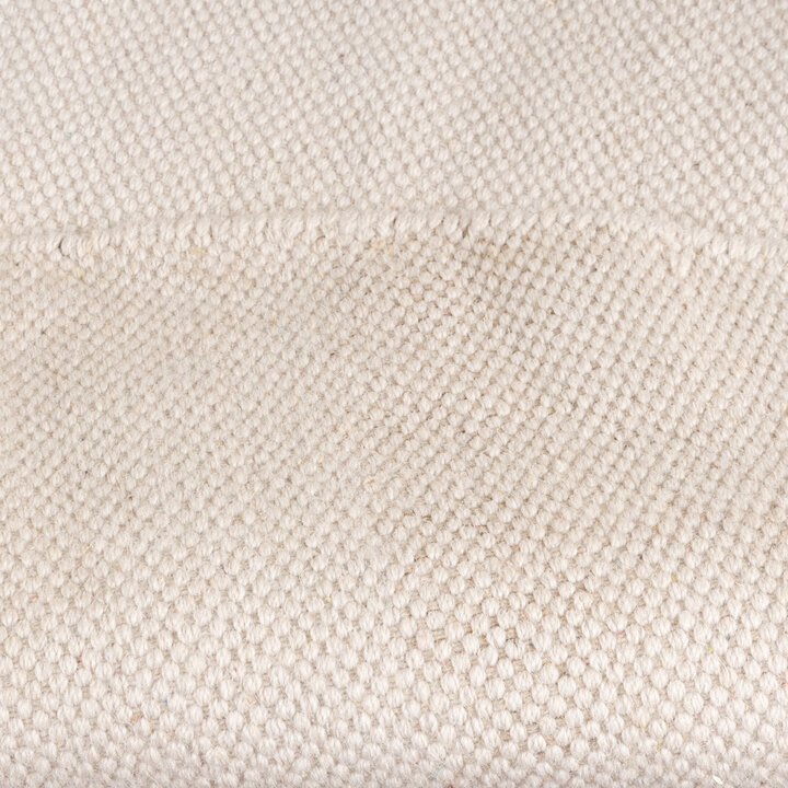 Rond wollen vloerkleed - Reno Creme