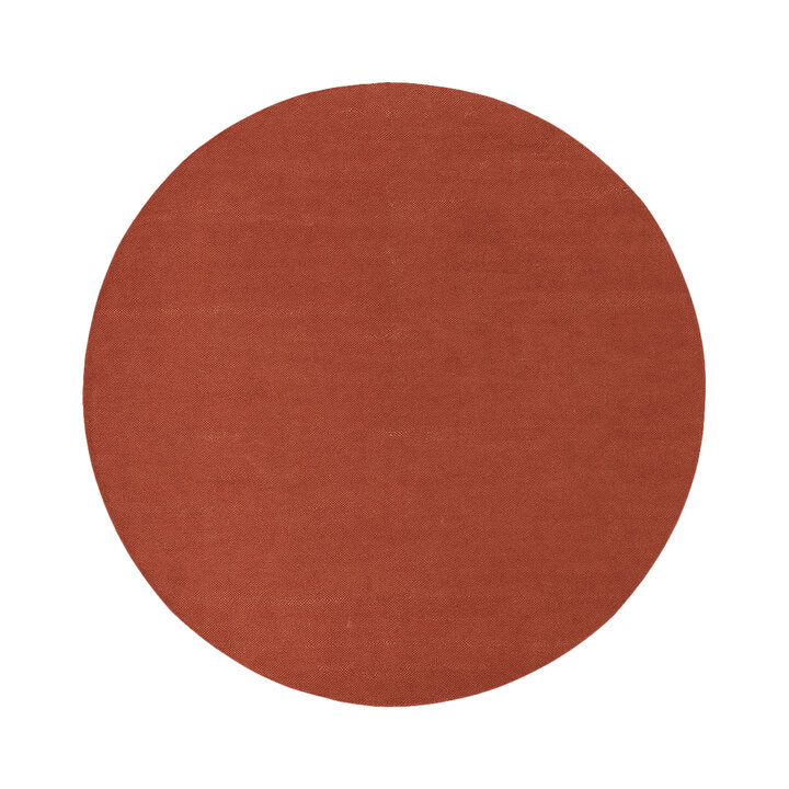 Rond wollen vloerkleed - Reno Terra
