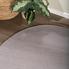 Rond wollen vloerkleed - Reno Grijs - thumbnail 2