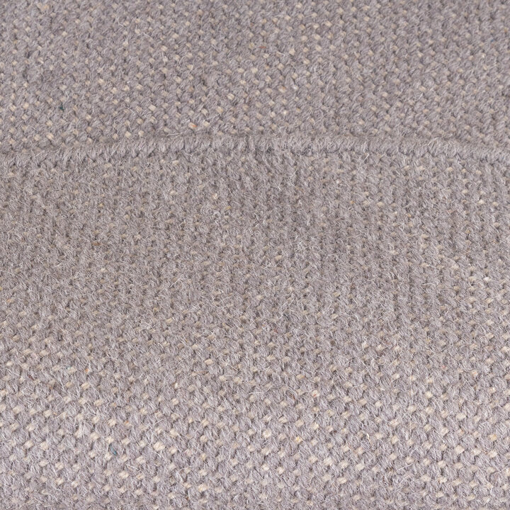 Rond wollen vloerkleed - Reno Grijs