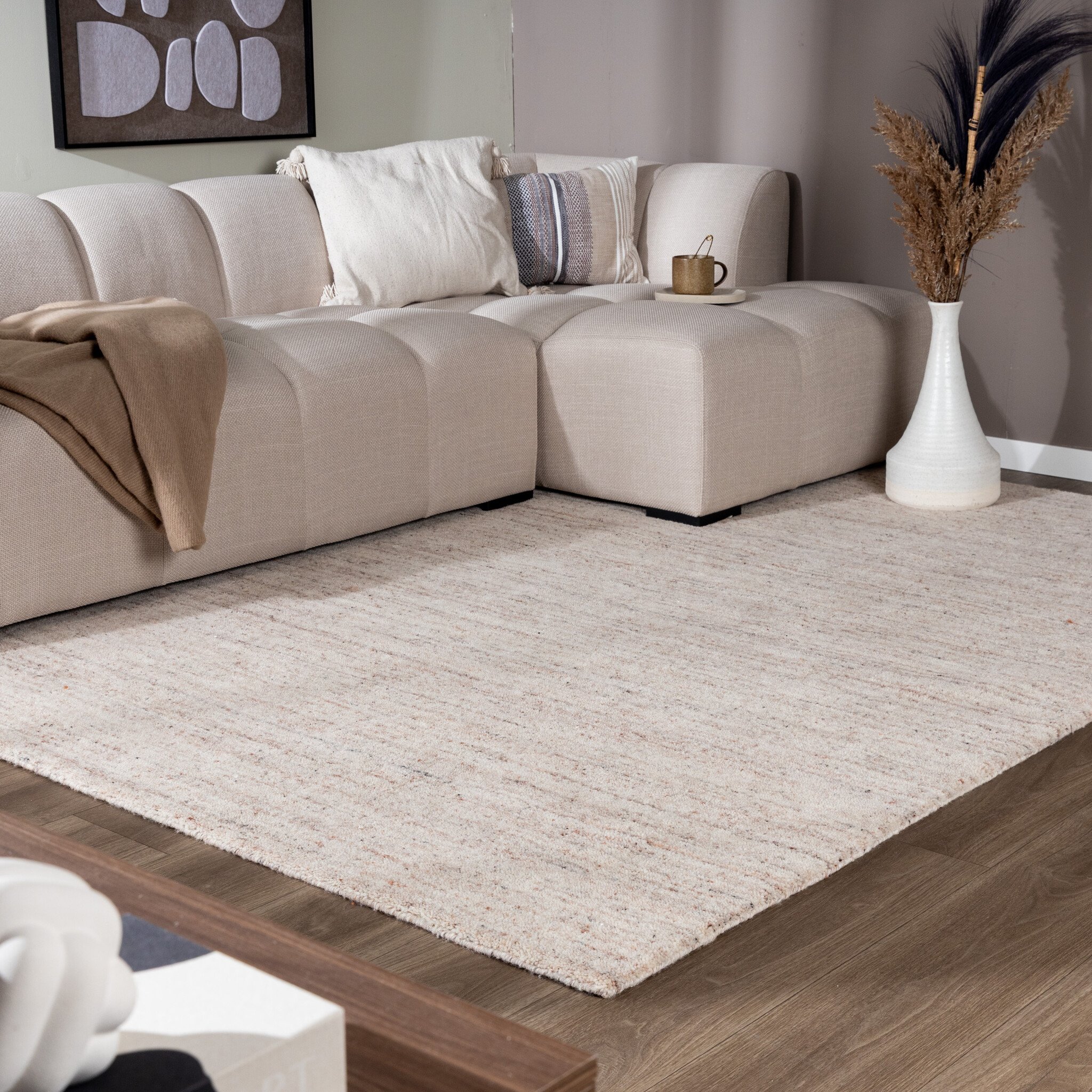 Berber vloerkleed - Aicha Taupe