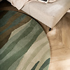 Rond wollen vloerkleed - Liora Groen - thumbnail 2