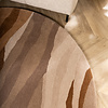Rond wollen vloerkleed - Liora Bruin - thumbnail 2