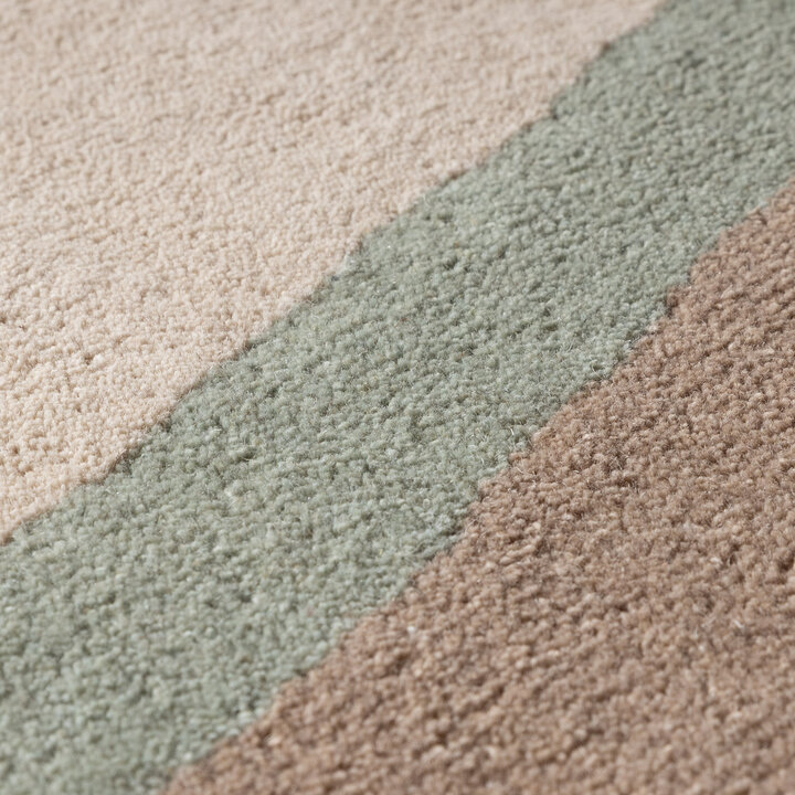 Wollen vloerkleed - Vienna Mintgroen