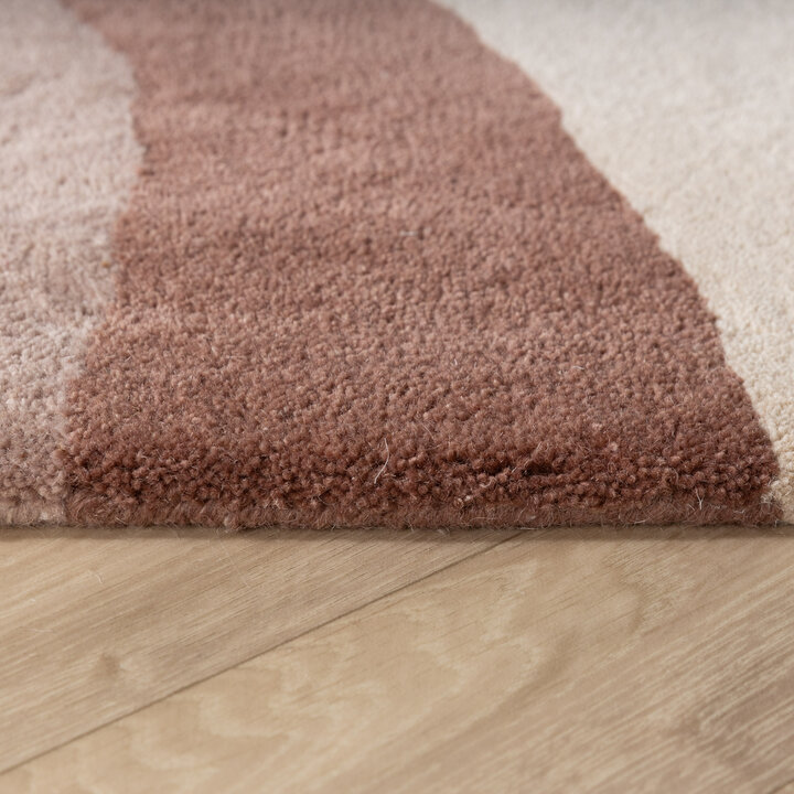 Wollen vloerkleed - Vienna Roze