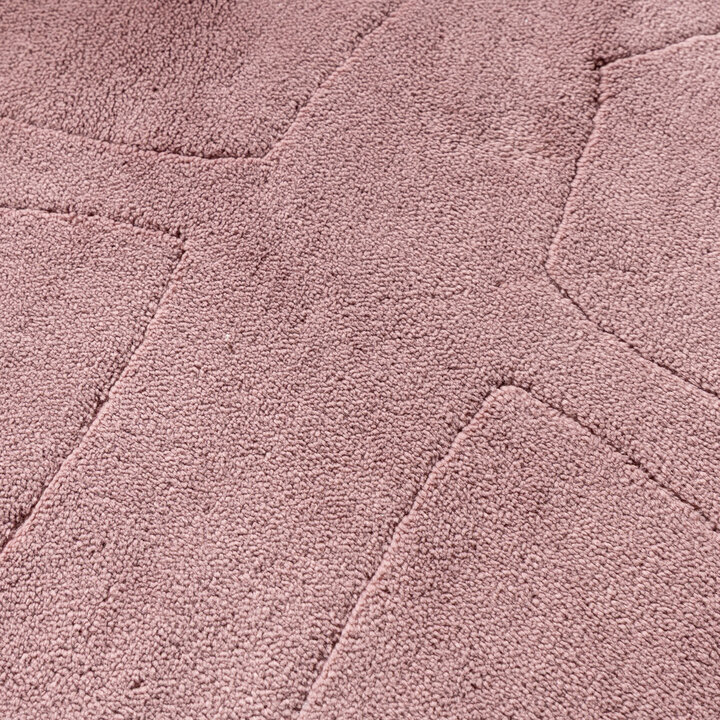 Wasbaar kindervloerkleed - Coco Vlinder Donkerroze