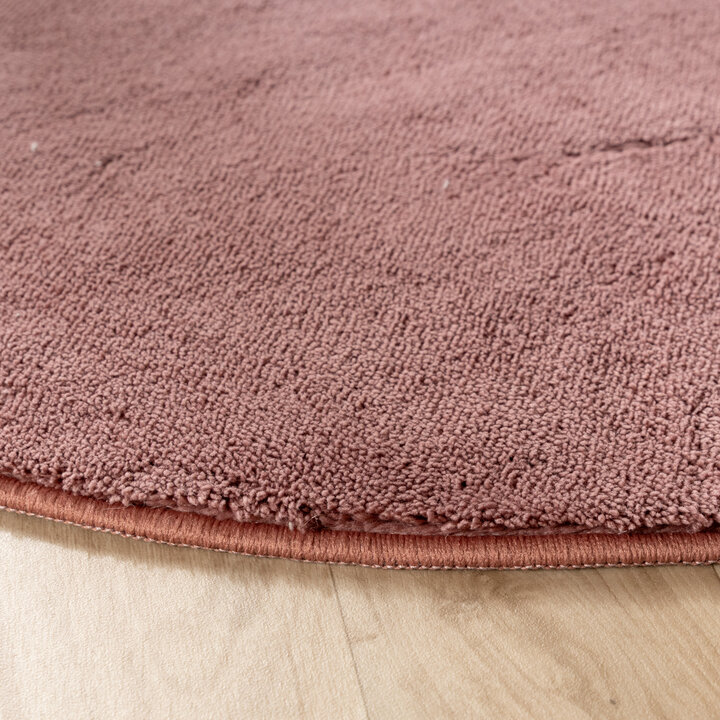 Wasbaar kindervloerkleed - Coco Peer Donkerroze