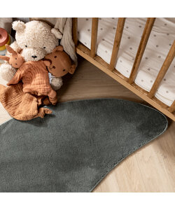 Wasbaar kindervloerkleed - Coco Maan Donkergroen