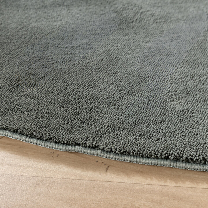 Wasbaar kindervloerkleed - Coco Maan Donkergroen