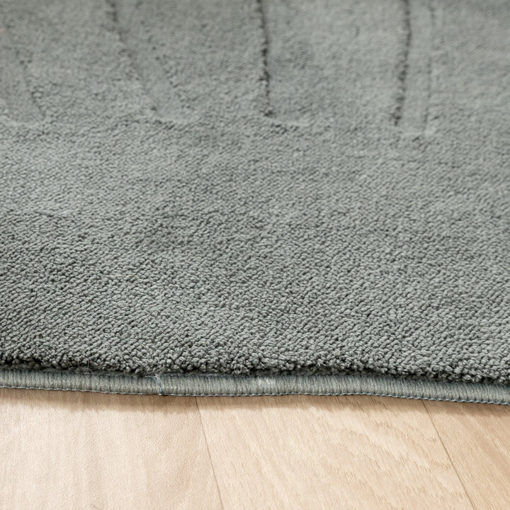 Wasbaar kindervloerkleed - Coco Schelp Donkergroen