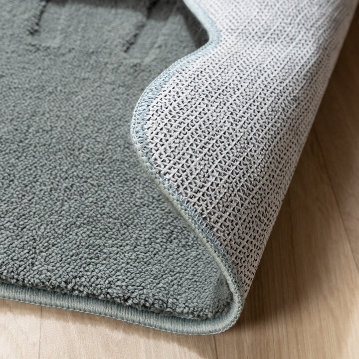 Wasbaar kindervloerkleed - Coco Schelp Donkergroen