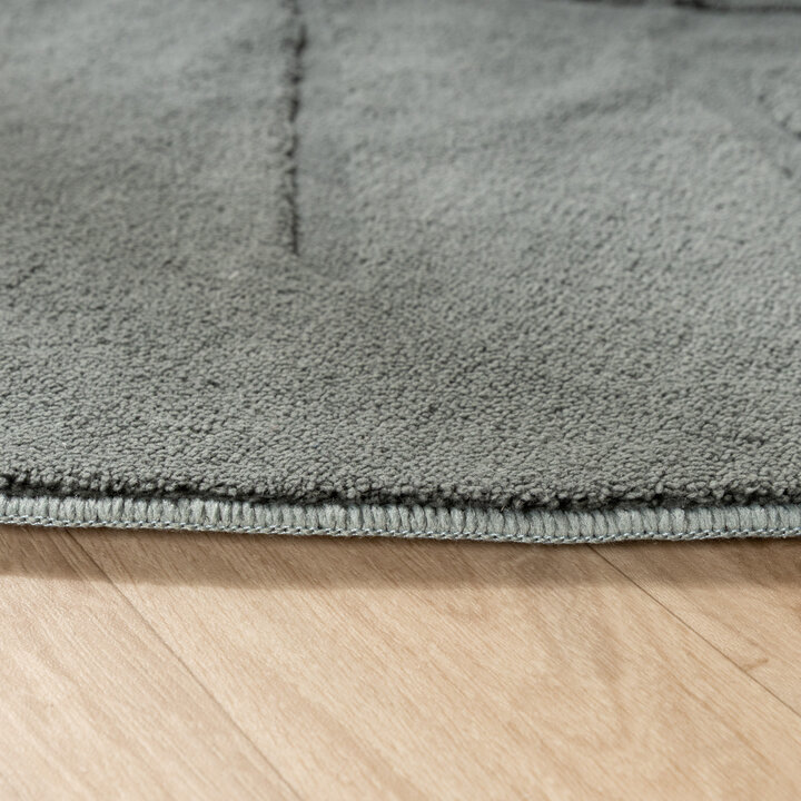 Wasbaar kindervloerkleed - Coco Blad Donkergroen