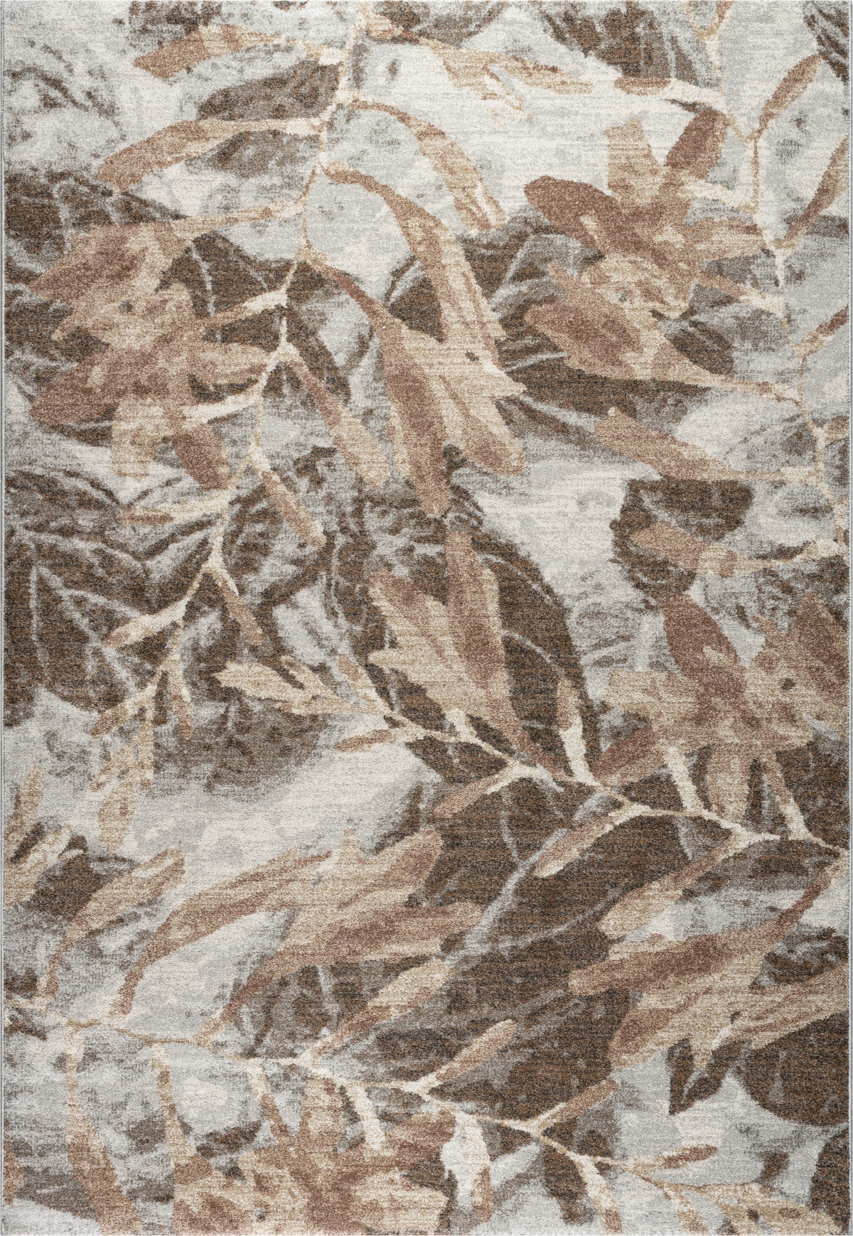 Abstract vloerkleed - Marple Bruin 6362