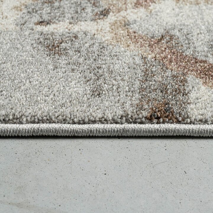 Abstract vloerkleed - Marple Bruin 6362