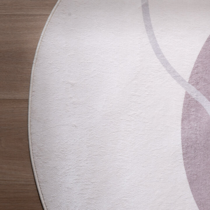 Organisch vloerkleed - Elyra Beige/Grijs