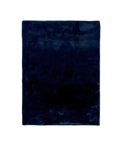 Zacht Hoogpolig vloerkleed - Comfy Supreme Donkerblauw