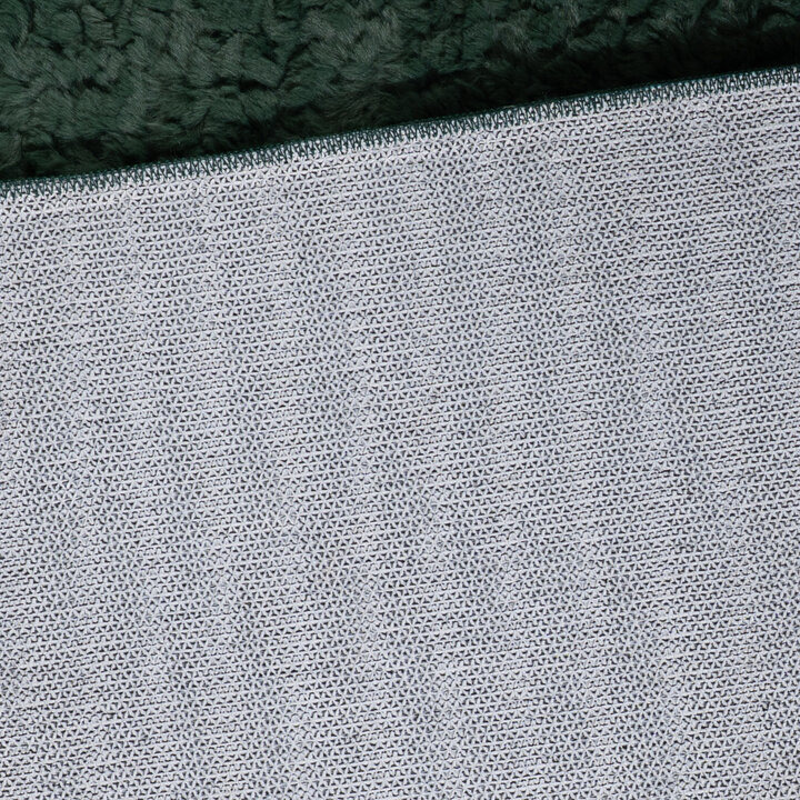 Rond fluffy vloerkleed - Bobby Groen