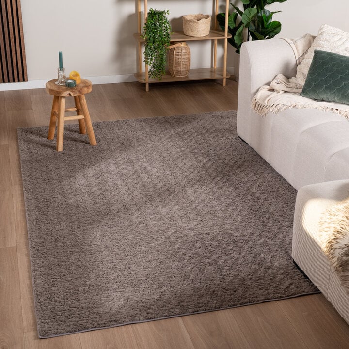 Fluffy vloerkleed - Bobby Grijs