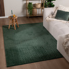 Fluffy vloerkleed - Bobby Groen - thumbnail