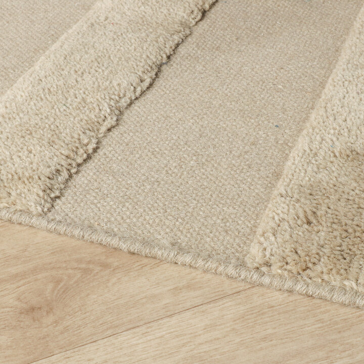 Wollen vloerkleed - Judith Lines Greige