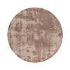 Rond wasbaar vloerkleed - Clean Bruin - thumbnail 1