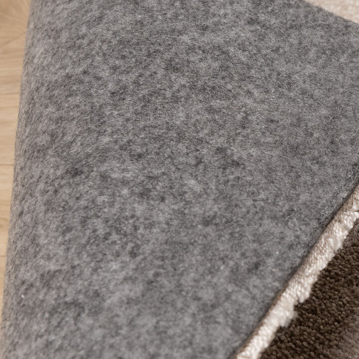 Rond wasbaar vloerkleed - Clean Creme