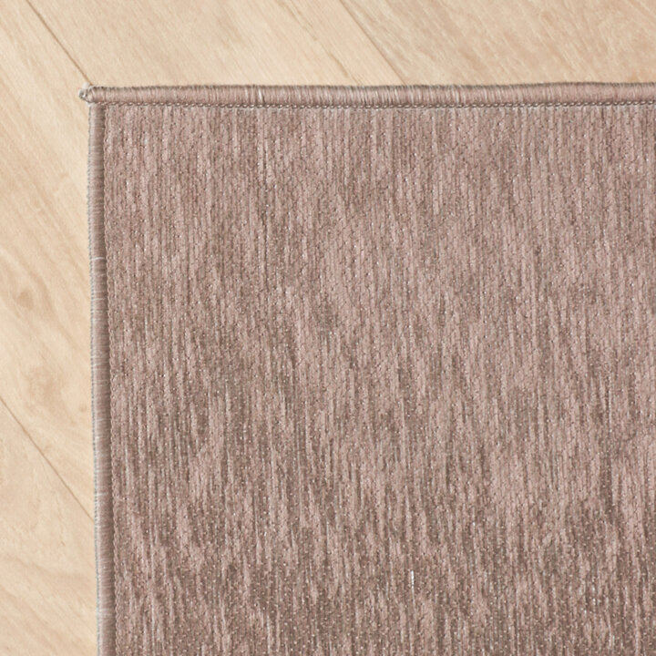 Geometrisch vloerkleed - Swing Circles Blauw/Bruin