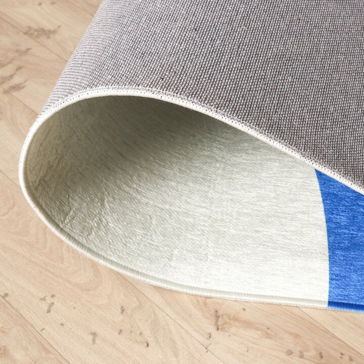 Geometrisch vloerkleed - Swing Shapes Blauw