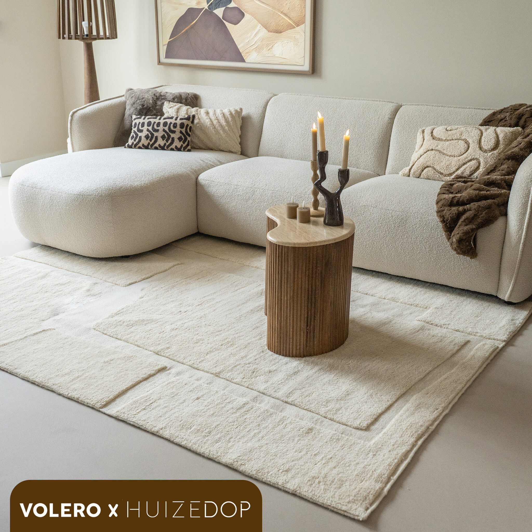 Volero x Huizedop Pebble Creme