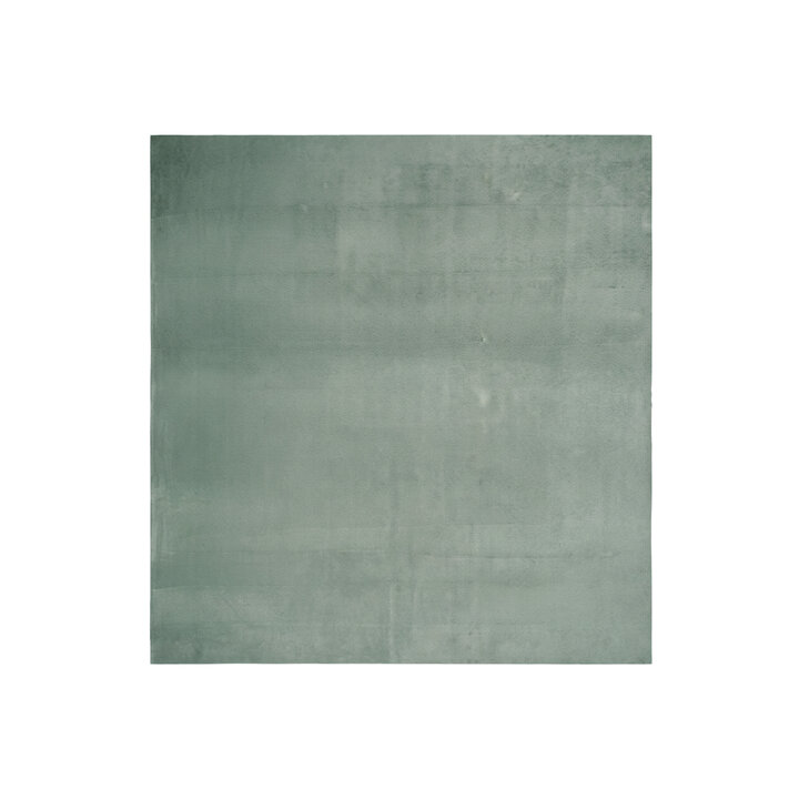 Vierkant laagpolig vloerkleed - Cozy Groen