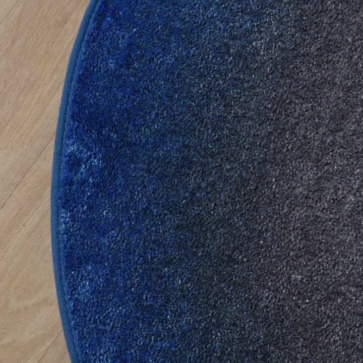 Organisch vloerkleed - Mellow Blauw