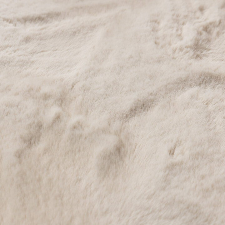 Vierkant hoogpolig vloerkleed - Comfy Supreme Creme