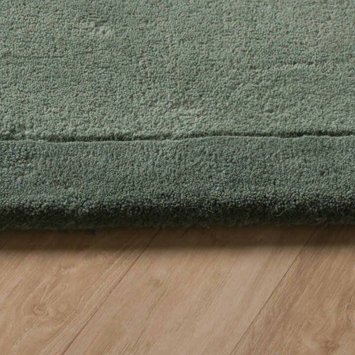 Organisch vloerkleed - Elodie Groen