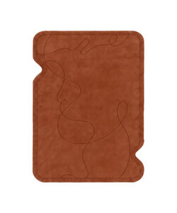 Organisch vloerkleed - Elodie Terracotta