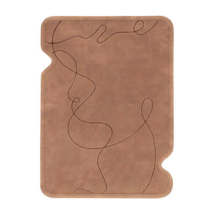 Organisch vloerkleed - Elodie Beige